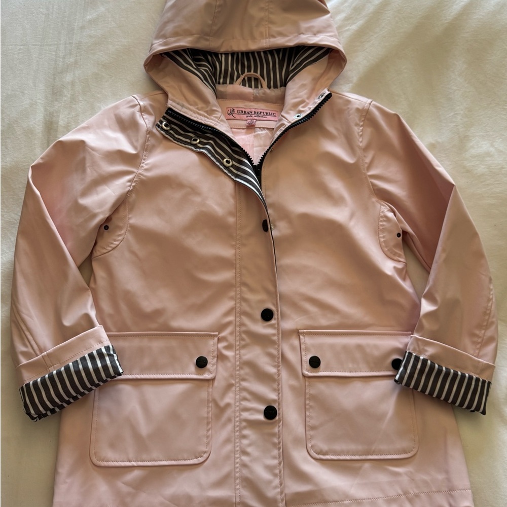 Urban Republic Light Pink Hooded Jacket